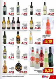 Volantino Vivo Supermercati Pagina 39: Vodka Keglevich assortita €5,39, Whisky Kentucky Boat €5,79