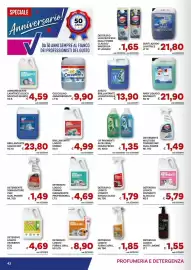 Volantino Vivo Supermercati Pagina 42: Detersivo logico Hygienit idroalcolico €1,79