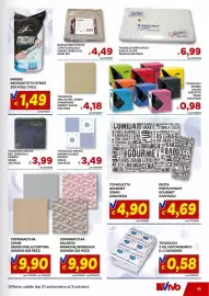Volantino Vivo Supermercati Pagina 45: Tovaglia carta secco bianca Astor €6,99