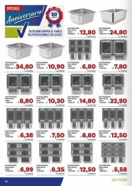 Volantino Vivo Supermercati Pagina 46: Gastronorm. inox gn1/3 €8,80, Gastronorm. inox gn1/3 €6,38