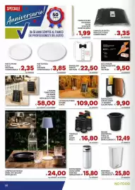 Volantino Vivo Supermercati Pagina 50: Lampada da tavolo €24,00, Lavagna da terra Nature €109,00