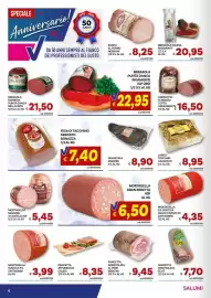Volantino Vivo Supermercati Pagina 6: Pancetta arrotolata al pepe Manzini €9,45