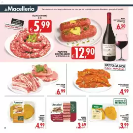 Volantino Deco Iperstore Pagina 26: Salsiccia di suino €5,99, Coscio di pollo in salsa barbecue €4,99