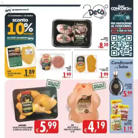 Volantino Deco Iperstore Pagina 27: AIA busto di pollo senza uso di antibiotici €4,19, AIA Hamburger classico di pollo €1,99