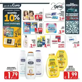 Volantino Deco Iperstore Pagina 37: Rotoloni Regina classica €3,29, Gillette Sensor3 Rasoio Comfort/Sensitivo €4,49