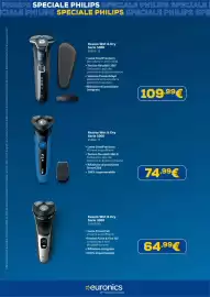 Volantino Euronics Pagina 3: Rasoio Wet & Dry Serie 3000 €64,99, Rasoio Wet & Dry Serie 5000 €74,99