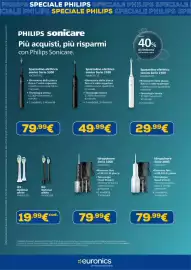 Volantino Euronics Pagina 7: Spazzolino elettrico sonico Serie 3100 €49,99, Spazzolino elettrico sonico Serie 5300 €79,99