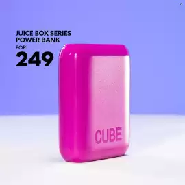 Ackermans catalogue week 39 Page 3: Juice Box Series Power Bank CUBE €249,00