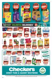 Checkers catalogue Page 4: Thirsti Natural Still/Sparkling Spring Water €60,00, Aquellé Still Natural Spring Water €46,00