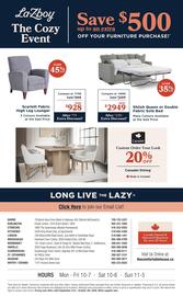 La Z Boy flyer Page 4