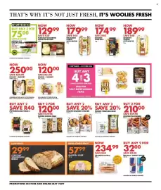 Woolworths catalogue Page 4: Frozen Crumbed Chicken, Cape Malay Style Chicken Roti 4-Pack €250,00