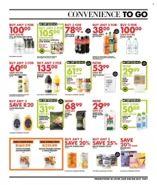 Woolworths catalogue Page 5: Fanta, Sprite or Stoney €38,00, Italian Pasta Sauces €61,99