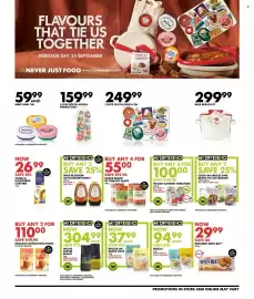 Woolworths catalogue Page 7: Italian Canned Tomatoes €100,00, Muesli €94,99