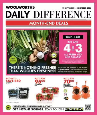 Woolworths catalogue (valid until 4-10)