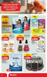 Auchan akciós újság Oldal 6: Happy bulldog frissítő permet €1.999,00, Monge kukorica macskaalom €3.999,00