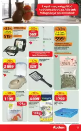 Auchan akciós újság Oldal 9: Vegamacskafu €519,00, Biokat's Bianco €4.899,00