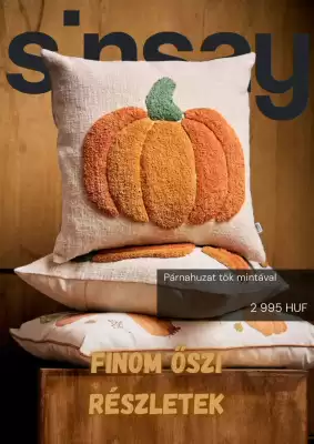 Sinsay akciós újság (érvényes eddig: 19-10)