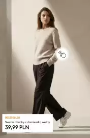 Sinsay gazetka tydzień 39 Strona 4: Sweter chunky z domieszką wełny €39,99