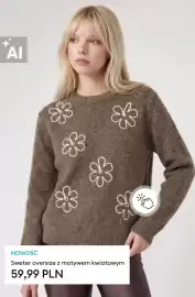 Sinsay gazetka tydzień 39 Strona 7: Sweter oversize z motywem kwiatowym €59,99