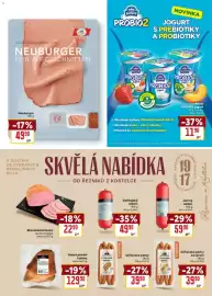 Billa leták týden 39 Strana 26: Učňovské párky se sýrem €39,90, Neuburger fein aufgeschnitten €49,90