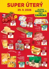 Billa leták týden 39 Strana 38: Hamánek ovocná kapsička €9,90, Président Plátky €31,90