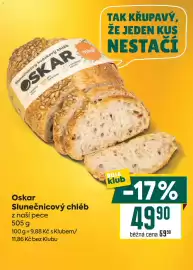 Billa leták týden 39 Strana 4: Oskar slunečnicový chléb €49,90