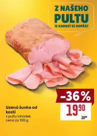 Billa leták týden 39 Strana 7: Uzená šunka od kosti €19,90