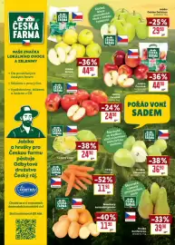 Billa leták týden 39 Strana 8: Česká farma jablko červené €44,90, Česká farma jablko červené €24,90