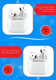Catalog Emag săptămâna 39 Pagină 3: Apple airpods 5 anc, bluetooth, usb-c €769,99