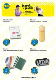 Catalog TEDI Pagină 4: Go Copy basic pro office paper €18,00, Stylex penar €15,00