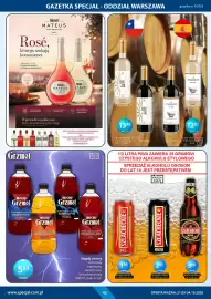 Specjał gazetka | Warszawa Strona 42: Szlaceckie Pils €1,69, Wino Półwytrawne Chilejskie Białe/Czerwone €13,46