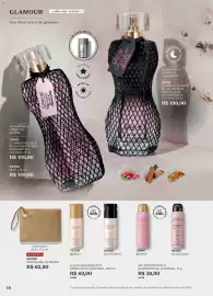 Catálogo O Boticário Página 22: Glamour - nécessaire €62,90, Glamour - secrets black o bott/smoke de colonia €199,90