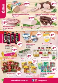 Bliski gazetka Strona 2: Tuńczyk w dressingu €4,79, Kiełbasa krucha* Haga €27,99
