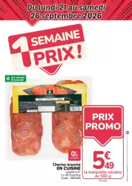Catalogue Promocash semaine 39 page 3: En Cuisine Chorizo en cuisine €5,49, En cuisine chorizo tranché €5,49