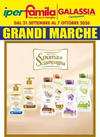 Volantino IperFamila Pagina 1: iper famila GALASSIA Con noi sei in famiglia. l'iperisparmio DAL 21 SETTEMBRE AL 7 OTTOBRE