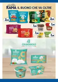 Volantino IperFamila Pagina 2: Rana €1,99, Sfogliatello Rana €2,59