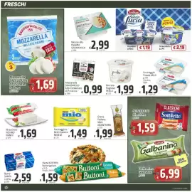 Volantino Paghi Poco Pagina 10: Mozzarella Granarolo Alto Contenuto di Proteine €0,99, Formaggio Fresco MILK €1,29