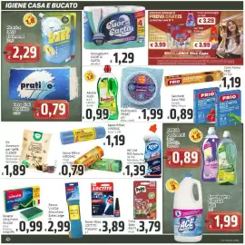 Volantino Paghi Poco Pagina 18: Kit Accessori per Caffè Clendy €1,89, Asciugatutto Cuor di Carta €1,29