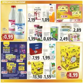 Volantino Paghi Poco Pagina 2: Latte STELLA €0,99, Caffè in Cialde TRINCA €8,99