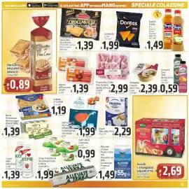 Volantino Paghi Poco Pagina 5: PanCarre Mulino Bianco €0,89, Prosciutto Cotto Alta Qualità Lentacottura COATI €2,99