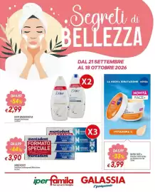 Volantino Galassia Pagina 1: Mentadent Dentifricio Con Microgranuli/White System €3,90