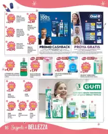 Volantino Galassia Pagina 16: Selex scovolini interdentali punta conica €1,99, Selex filo interdentale cerato al fluoro €0,79