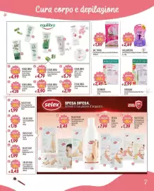 Volantino Galassia Pagina 7: Geomar Strisce Depilatorie Viso €2,49, BIC Twin Lady Rasoio 2 Lame €1,89