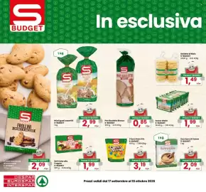 Volantino Despar | S-Budget Pagina 6: Snack Wafer S-BUDGET €1,99, Pan Bauletto Bianco S-BUDGET €0,85