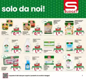 Volantino Despar | S-Budget Pagina 7: Patè gatto S-BUDGET €0,45, Bastoncini cotonati S-BUDGET €0,95