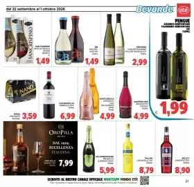 Volantino Eté Pagina 21: Sant'Orsola Prosecco Rose' €4,99, Valdobbiadene Prosecco Superior DOCG €5,99