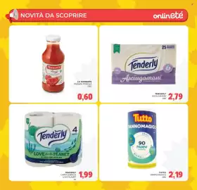 Volantino Eté Pagina 27: Tutto panno magico €2,19, Tenderly asciugamani €2,79