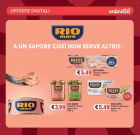Volantino Eté Pagina 35: Rio mare Filetti di Tonno €3,99, RIO MARE Tonno Leggero €5,49