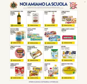 Volantino Eté Pagina 40: Uova allevate a terra naturelle €1,00, Yomino Squeeze Fragola €2,00