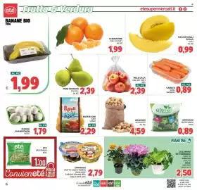 Volantino Eté Pagina 6: Arachidi in guscio €4,59, Mele Gala €2,39
